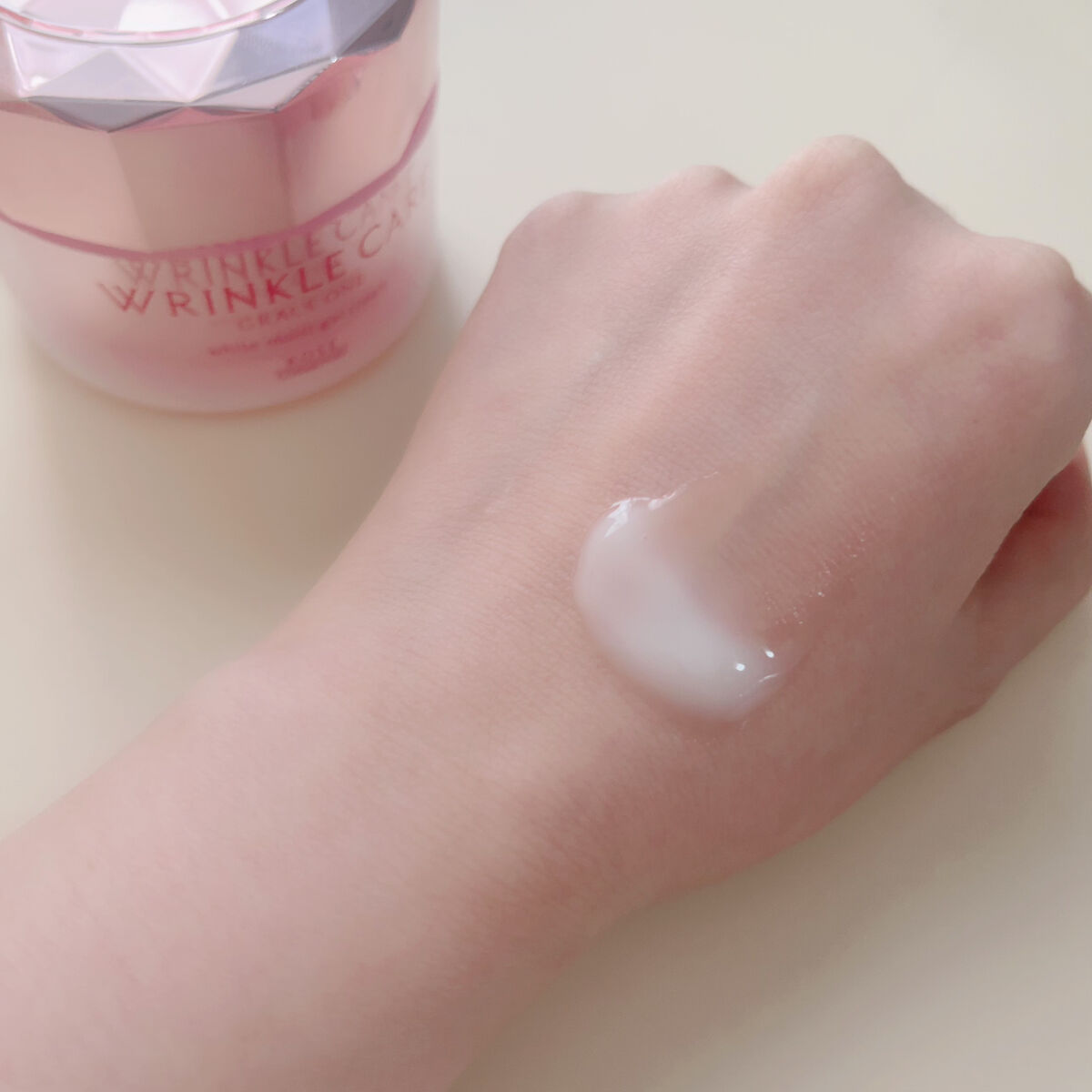 リンクルケア ホワイト モイストジェルクリーム/グレイスワン/オールインワン化粧品を使ったクチコミ（3枚目）