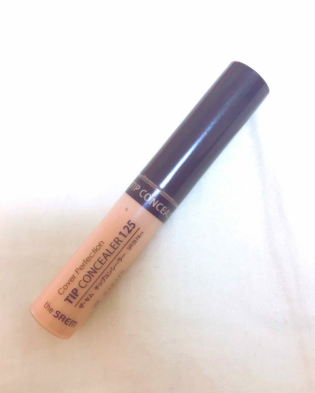 カバーパーフェクション チップコンシーラー/the SAEM/リキッドコンシーラーを使ったクチコミ（1枚目）