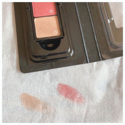 カネボウ アイカラーデュオ/KANEBO/アイシャドウパレットを使ったクチコミ(2枚目)