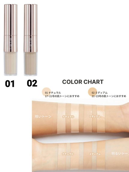 マスクフィットオールカバーデュアルコンシーラー/TIRTIR(ティルティル)/コンシーラーを使ったクチコミ(2枚目)