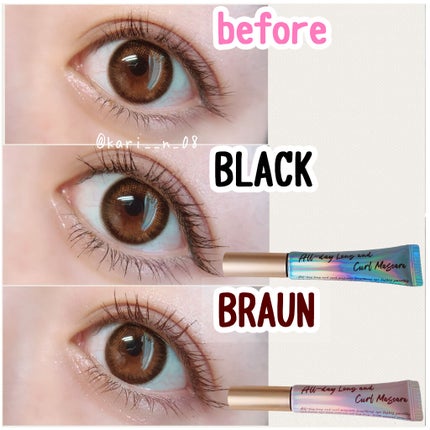 オールデイ ロング アンド カール マスカラ/Milk Touch/マスカラを使ったクチコミ(5枚目)