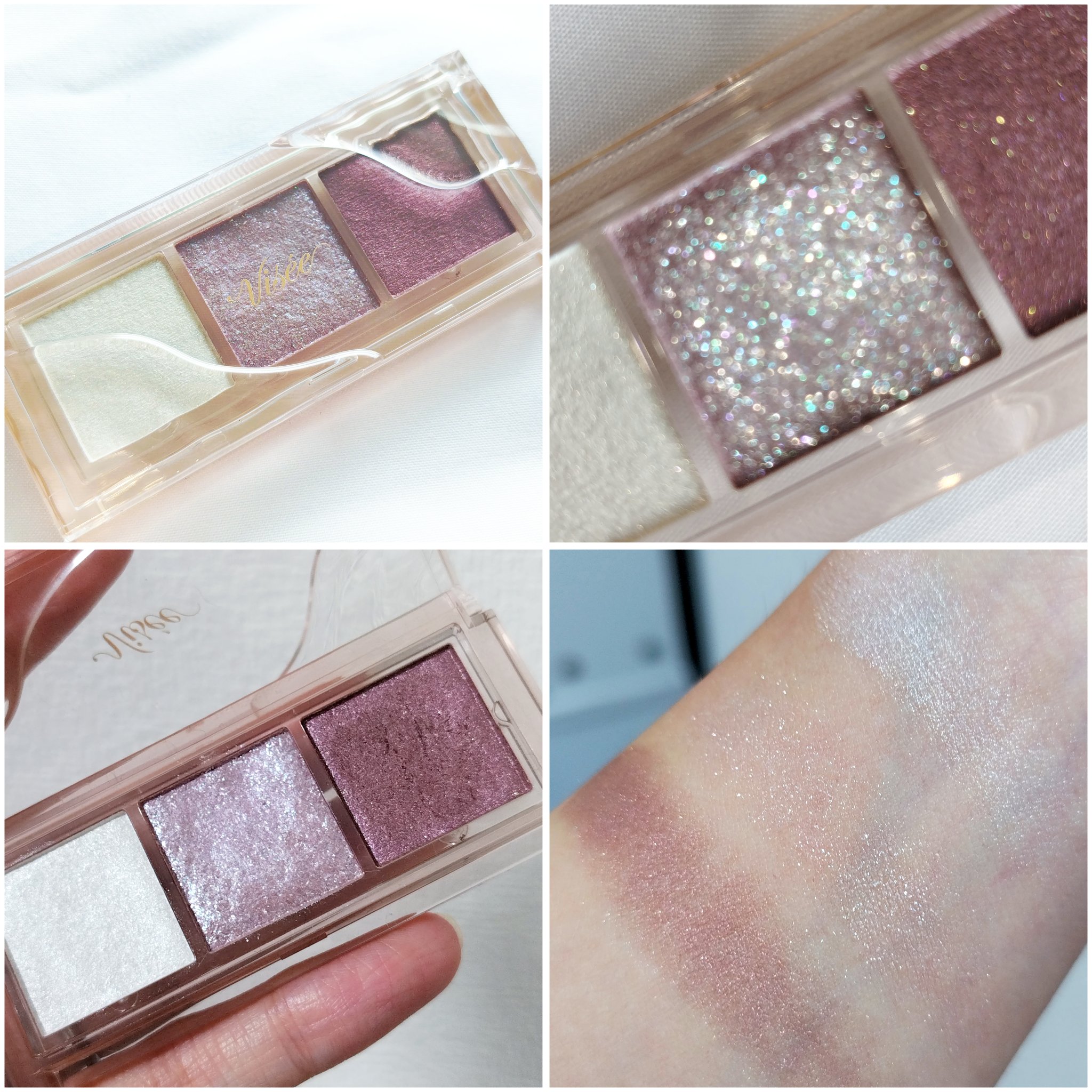 キラー アイ トリオ/Visée/アイシャドウパレットを使ったクチコミ（2枚目）