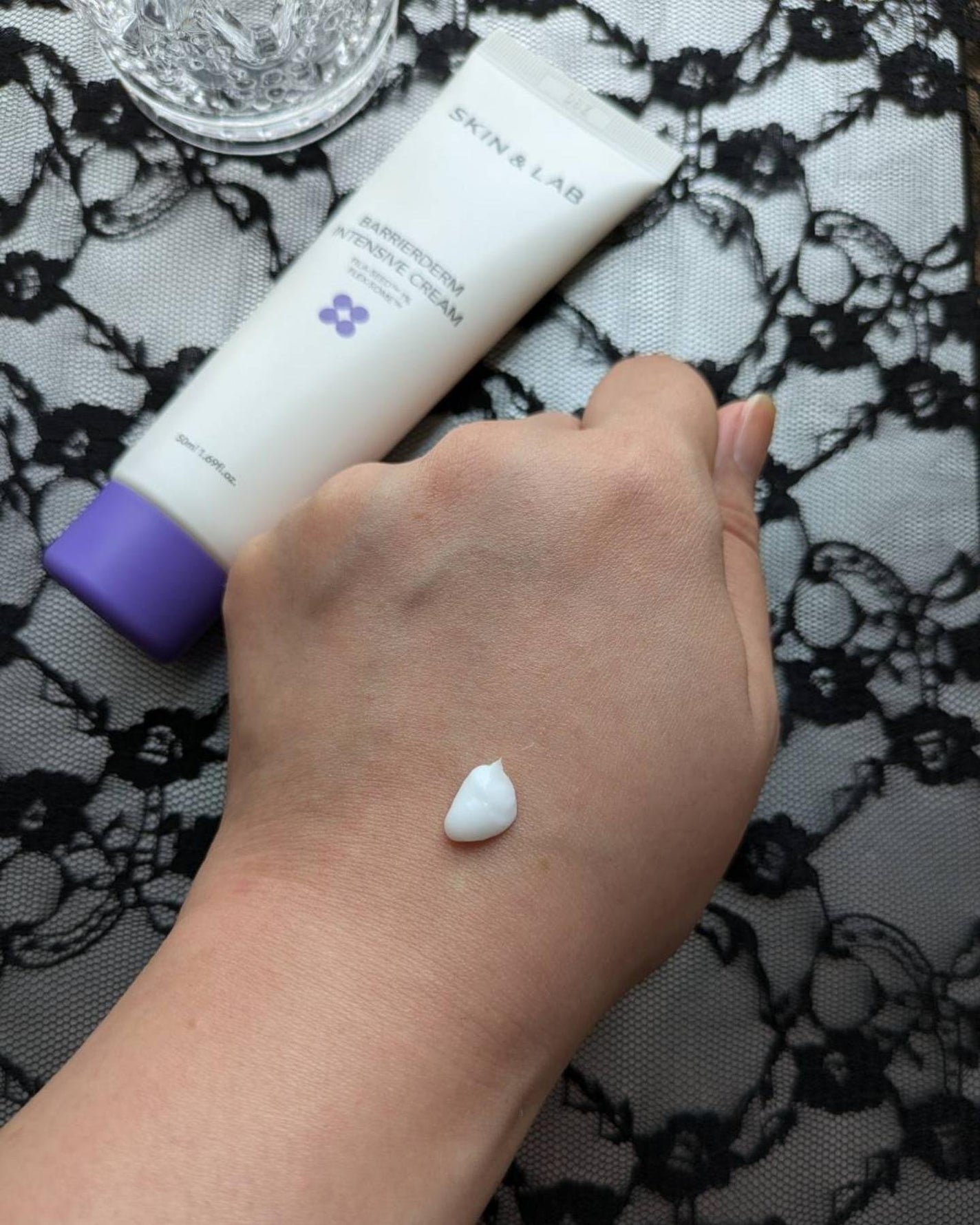 バリアダームモイストクリーム/SKIN&LAB/フェイスクリームを使ったクチコミ(3枚目)