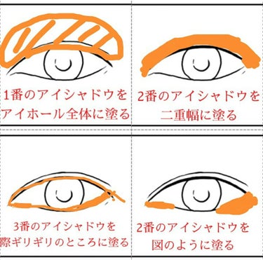 UR GLAM　BLOOMING EYE COLOR PALETTE/U R GLAM/パウダーアイシャドウを使ったクチコミ（3枚目）