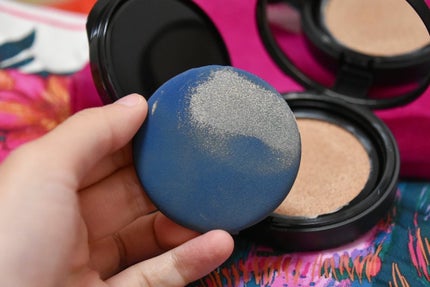 ベルベットジュエルクッション/BIVABOO/クッションファンデーションを使ったクチコミ(5枚目)