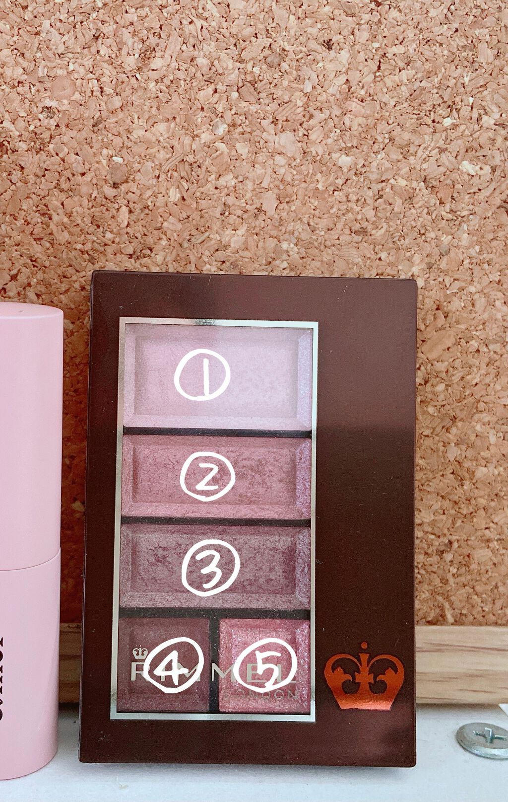 ショコラスウィート アイズ/リンメル ロンドン/アイシャドウパレットを使ったクチコミ(3枚目)