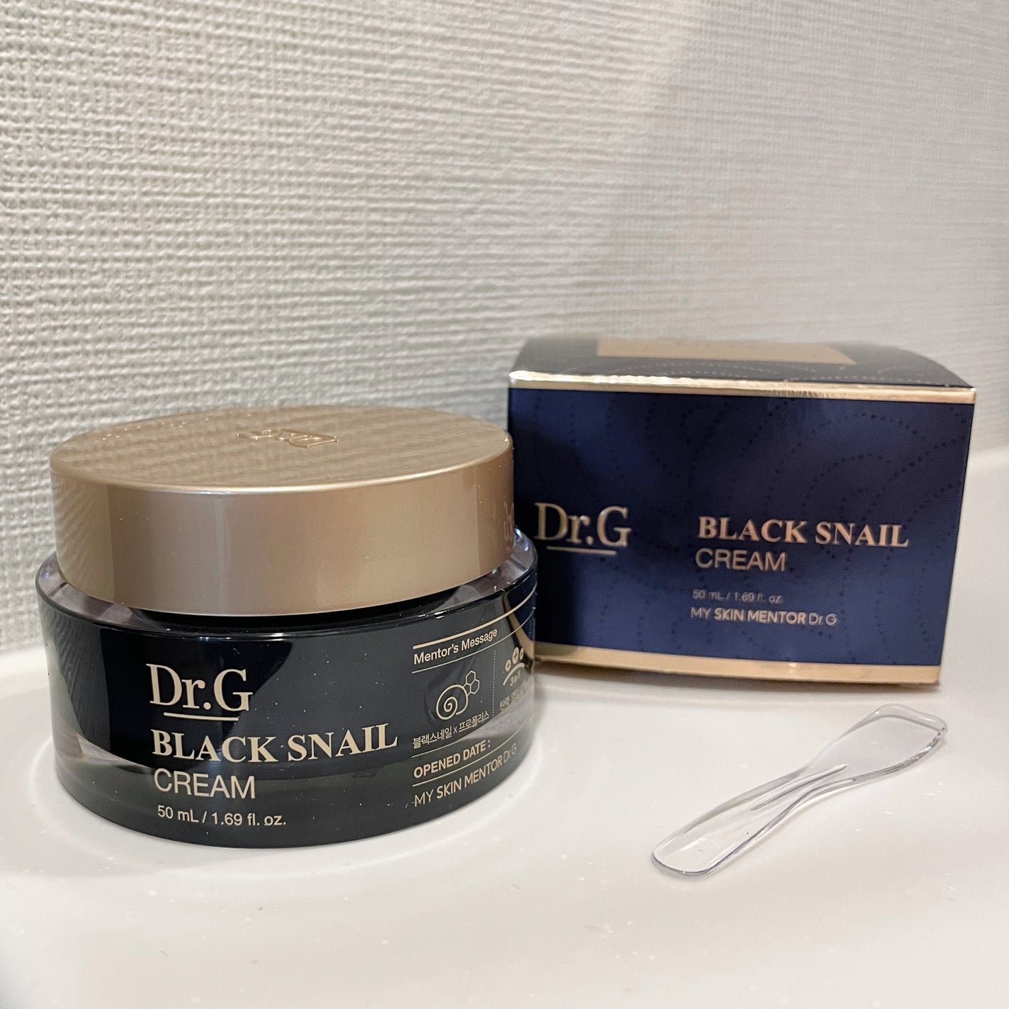 ブラックスネイル クリーム/Dr.G/フェイスクリームを使ったクチコミ(2枚目)