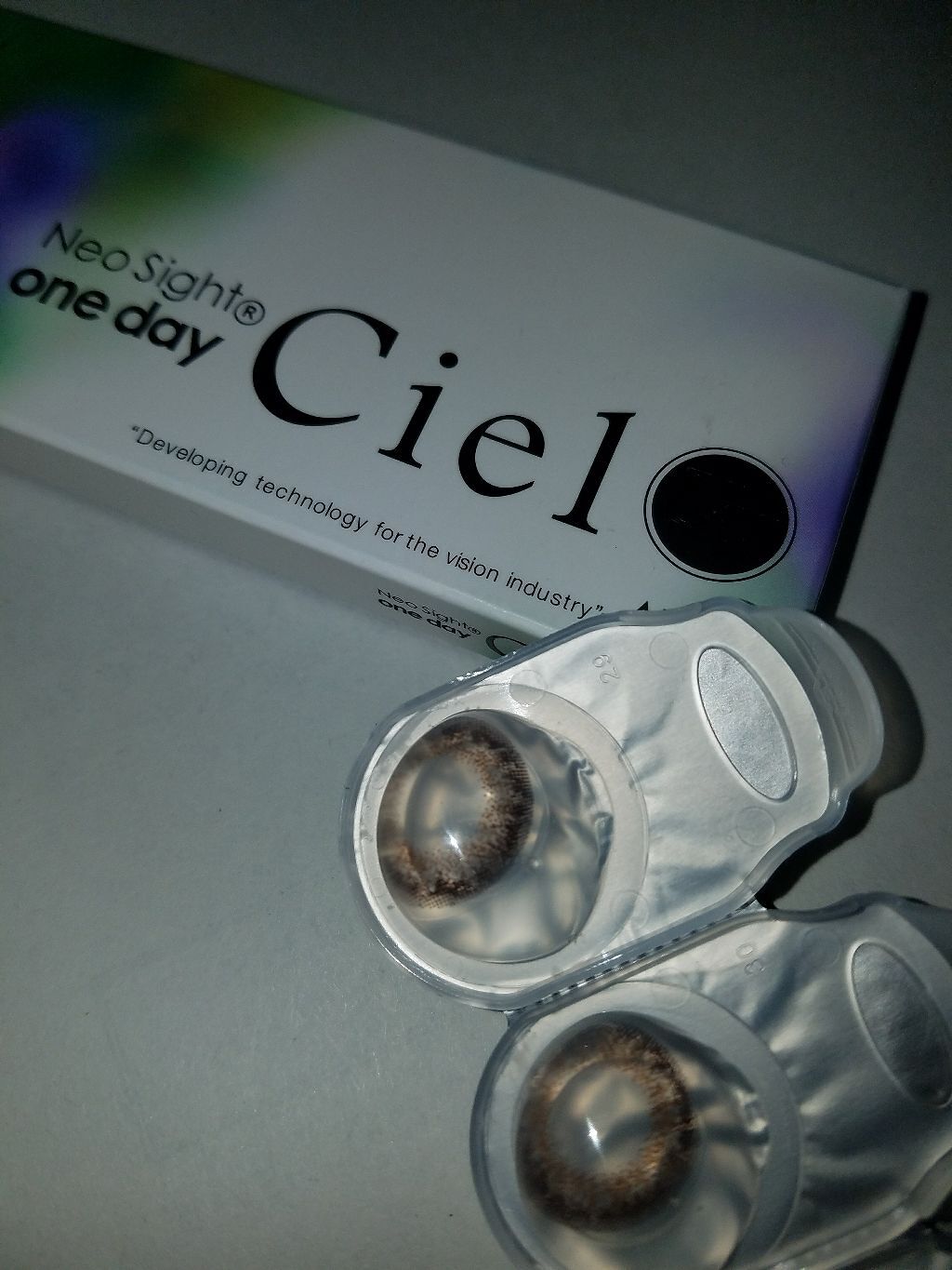 ネオサイトワンデー シエルUV/Aire/ワンデー(1DAY)カラコンを使ったクチコミ(1枚目)