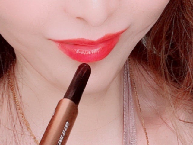 ゲットイットティントグレーズバーム/TONYMOLY/リップティントを使ったクチコミ(3枚目)