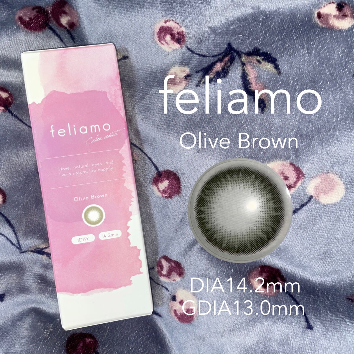 feliamo 1day/feliamo/ワンデー(1DAY)カラコンを使ったクチコミ(1枚目)