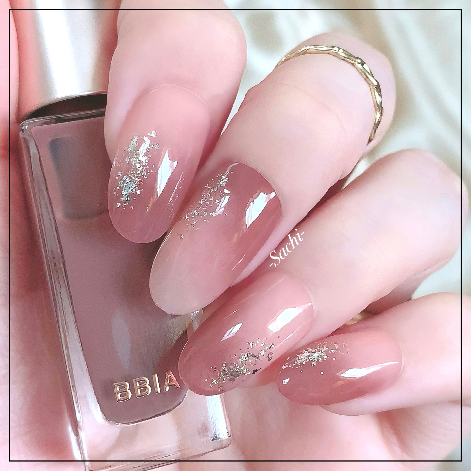 ダイヤモンド箔ミックス/NAILTOWN/ネイルチップ・パーツを使ったクチコミ（1枚目）