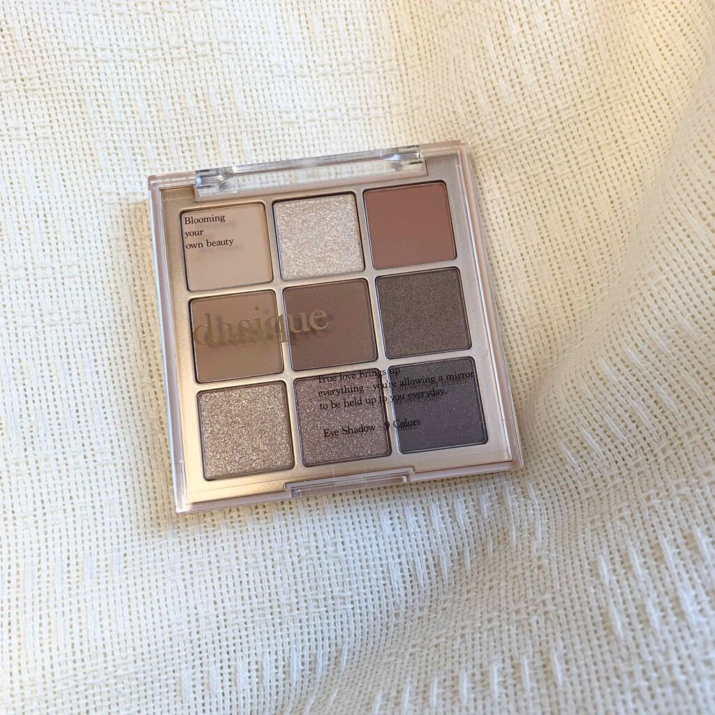 シャドウパレット/dasique/アイシャドウパレットを使ったクチコミ(1枚目)
