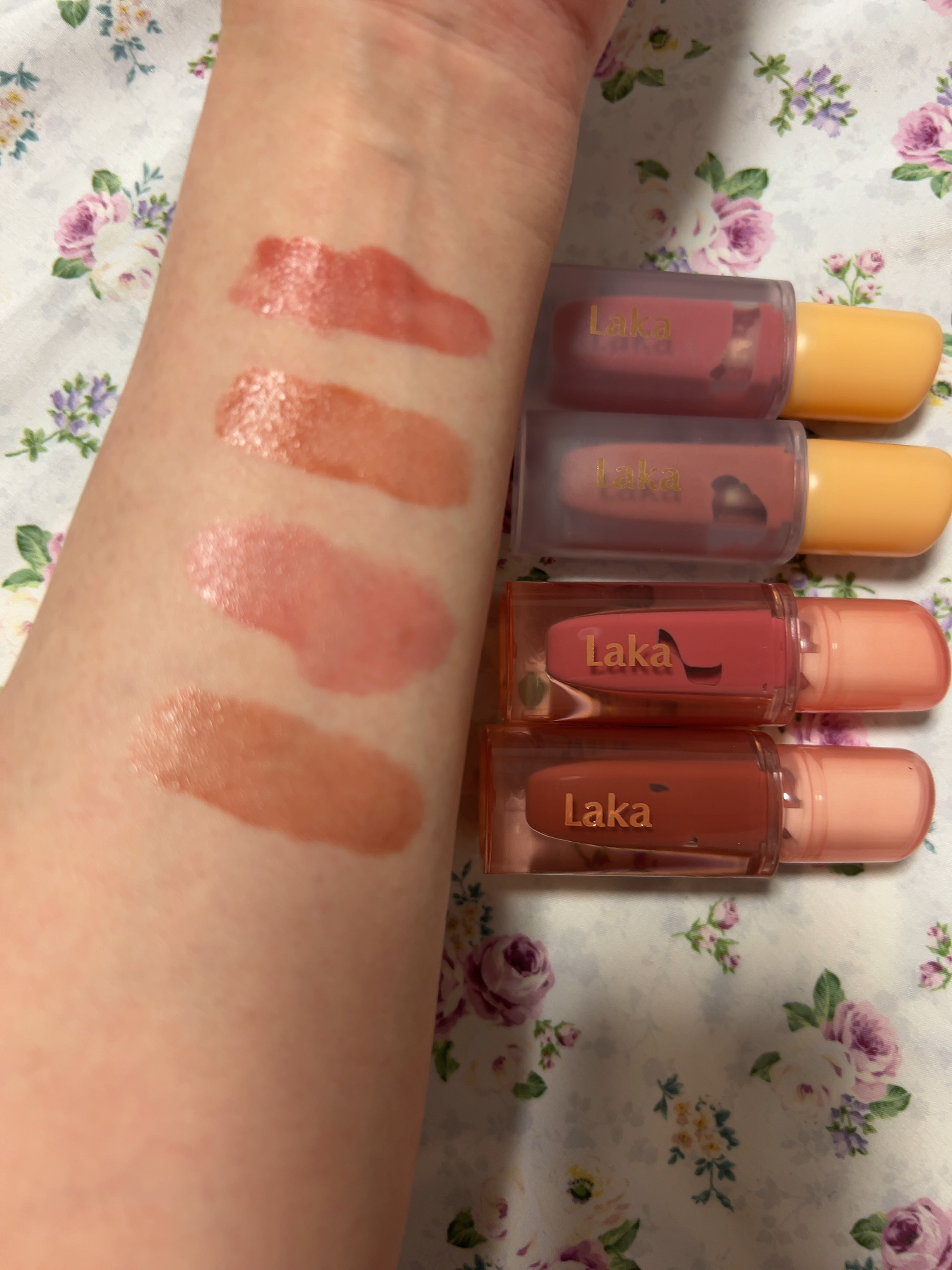 フルーティーグラムティント/Laka/リップティントを使ったクチコミ（3枚目）