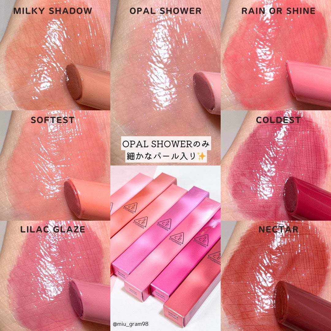 3CE シャインリフレクター/3CE/口紅を使ったクチコミ(5枚目)