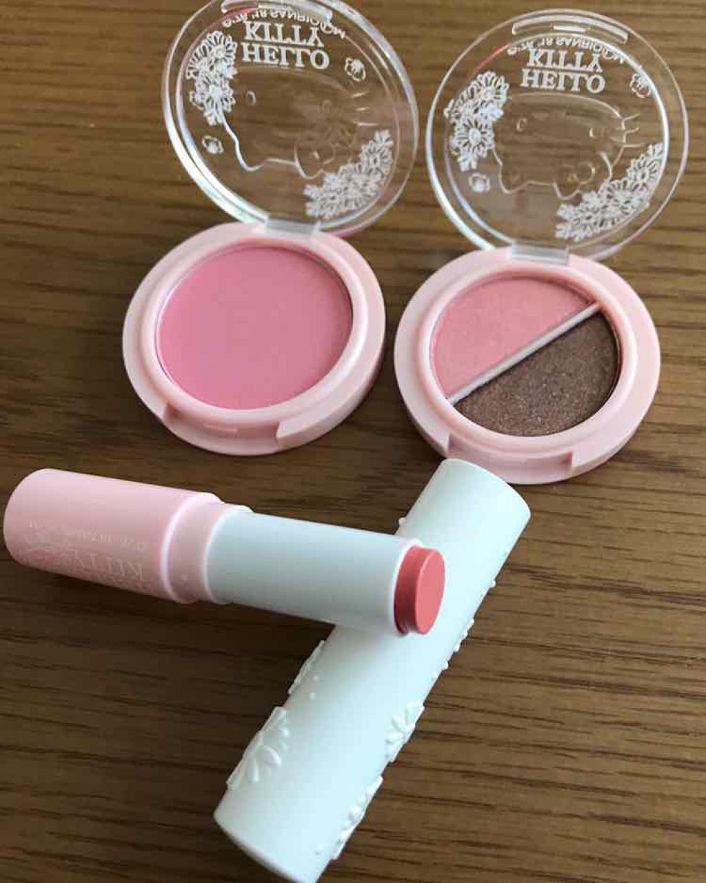 Blooming Kitty リップスティック/DAISO/口紅を使ったクチコミ(1枚目)