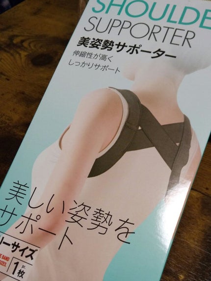 美姿勢サポーター/DAISO/ボディグッズを使ったクチコミ(1枚目)
