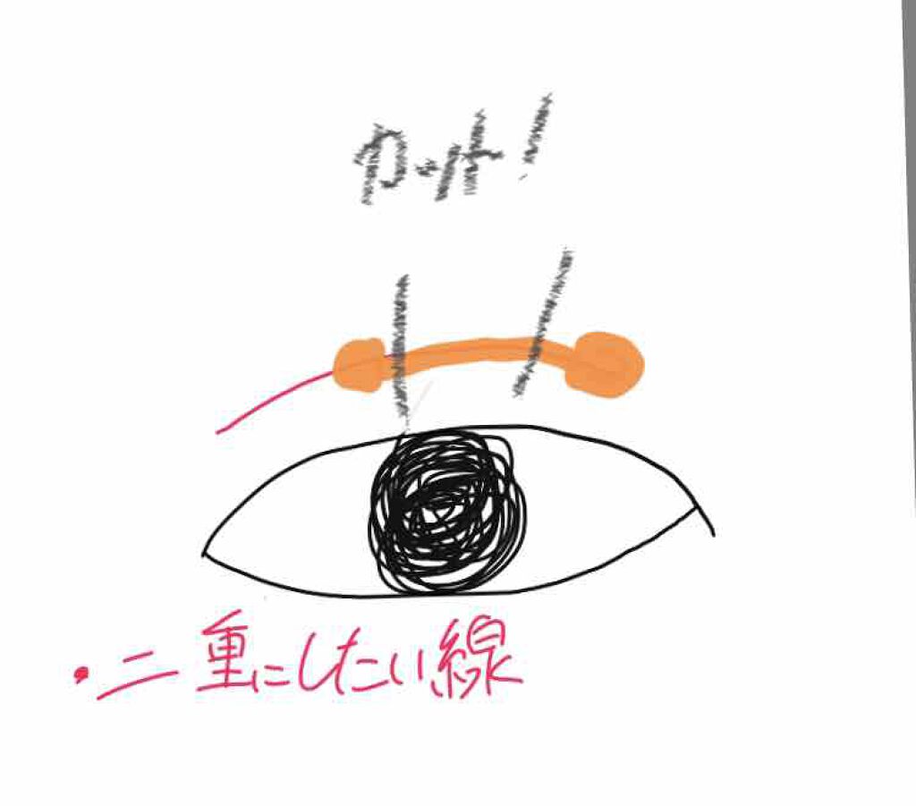 しなやかフィット/DAISO/二重まぶた用アイテムを使ったクチコミ（1枚目）