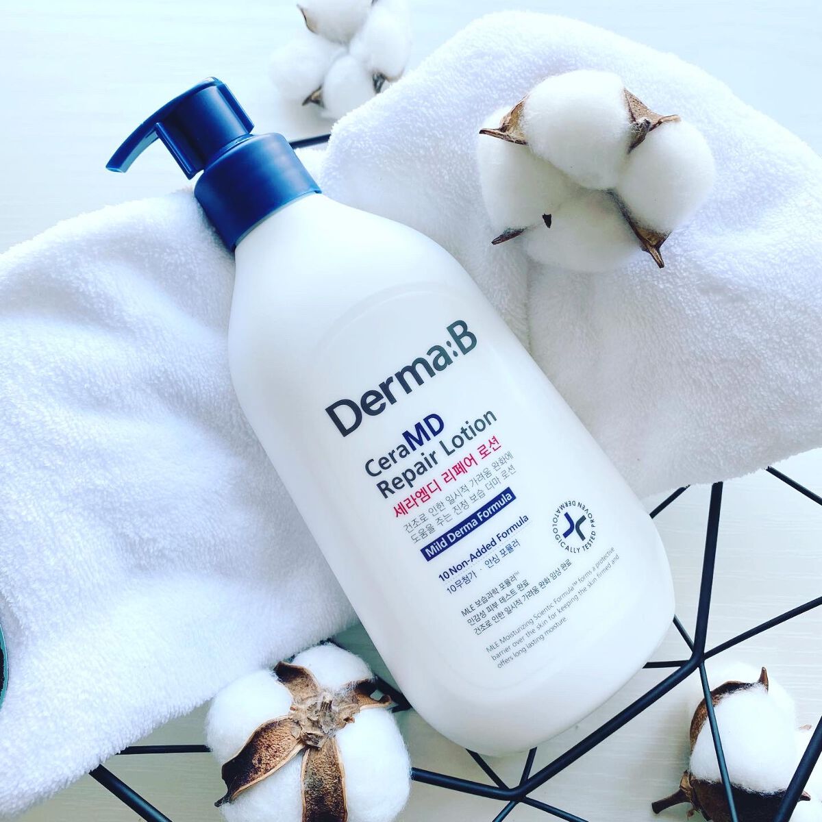 セラMD リペアローション/Derma:B/ボディローションを使ったクチコミ(1枚目)