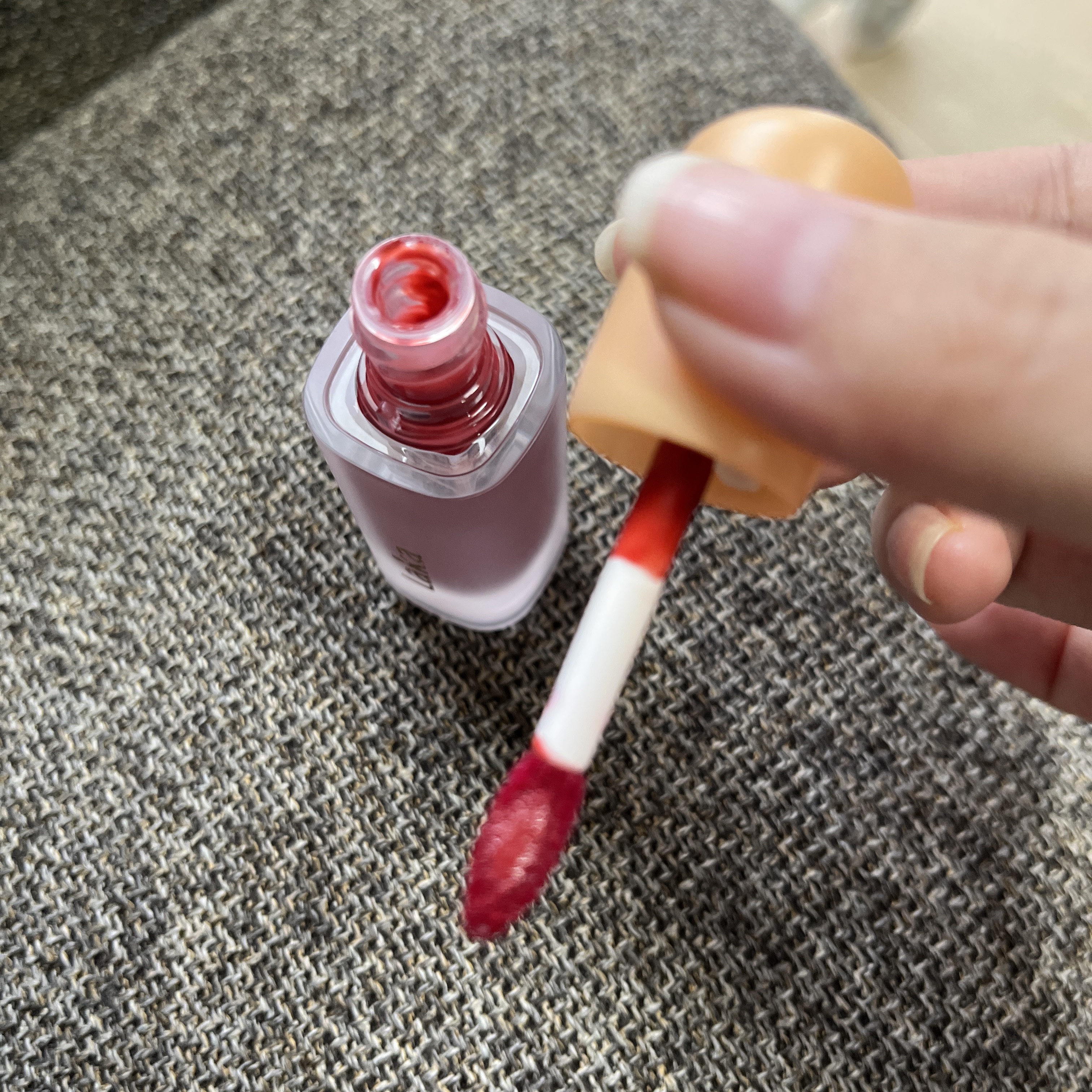 フルーティーグラムティント/Laka/リップティントを使ったクチコミ（2枚目）