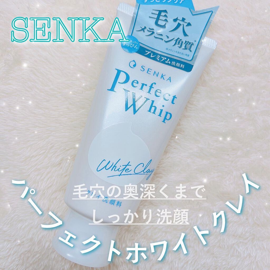 パーフェクトホワイトクレイ/SENKA(専科)/洗顔フォームを使ったクチコミ(1枚目)