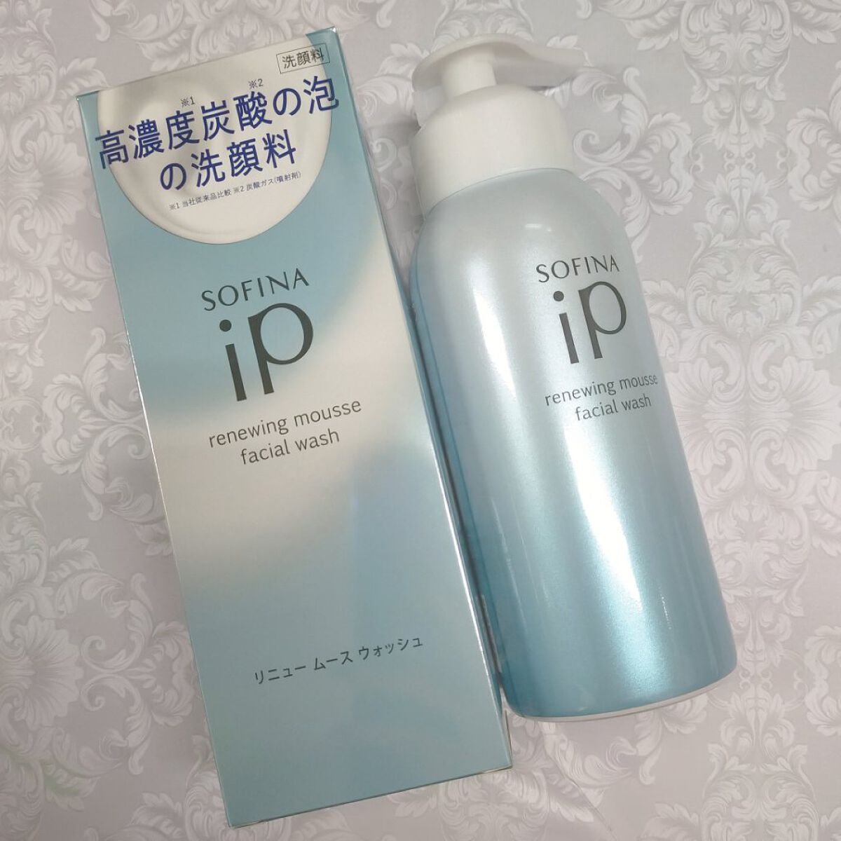 ソフィーナ iP リニュー ムース ウォッシュ/SOFINA iP/泡洗顔を使ったクチコミ（3枚目）