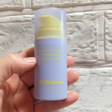 ビタミンA-mazingバクチオールナイトクリーム/By Wishtrend/フェイスクリームを使ったクチコミ(2枚目)