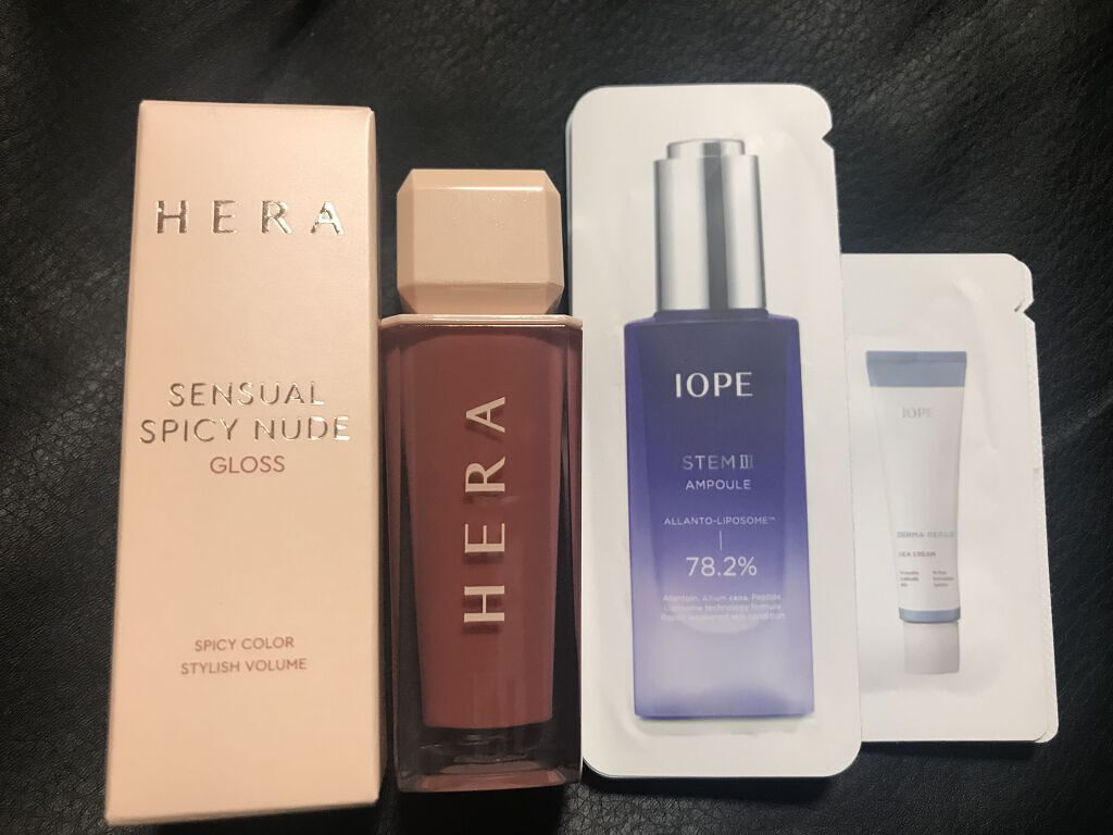 センシュアルスパイシーヌードグロス/HERA/リップグロスを使ったクチコミ（3枚目）