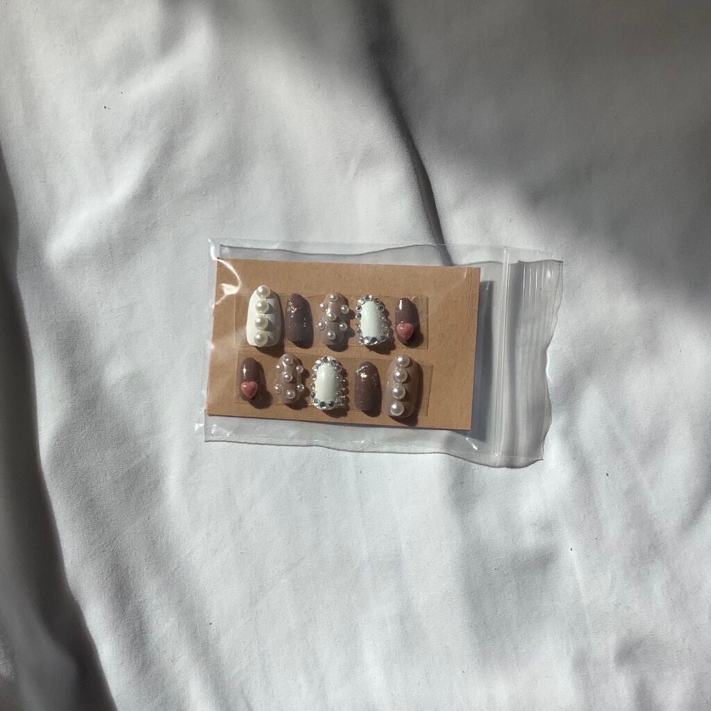 ネイルチップ/DAISO/ネイルチップ・パーツを使ったクチコミ(2枚目)