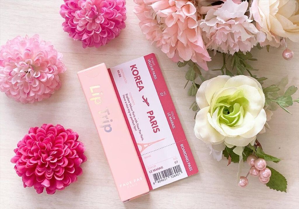 リップトリップベロアパリ/FAUX PAS PARIS/口紅を使ったクチコミ(4枚目)