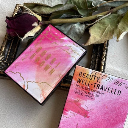 パノラミック ピンク アイシャドウ パレット/BOBBI BROWN/アイシャドウパレットを使ったクチコミ(4枚目)