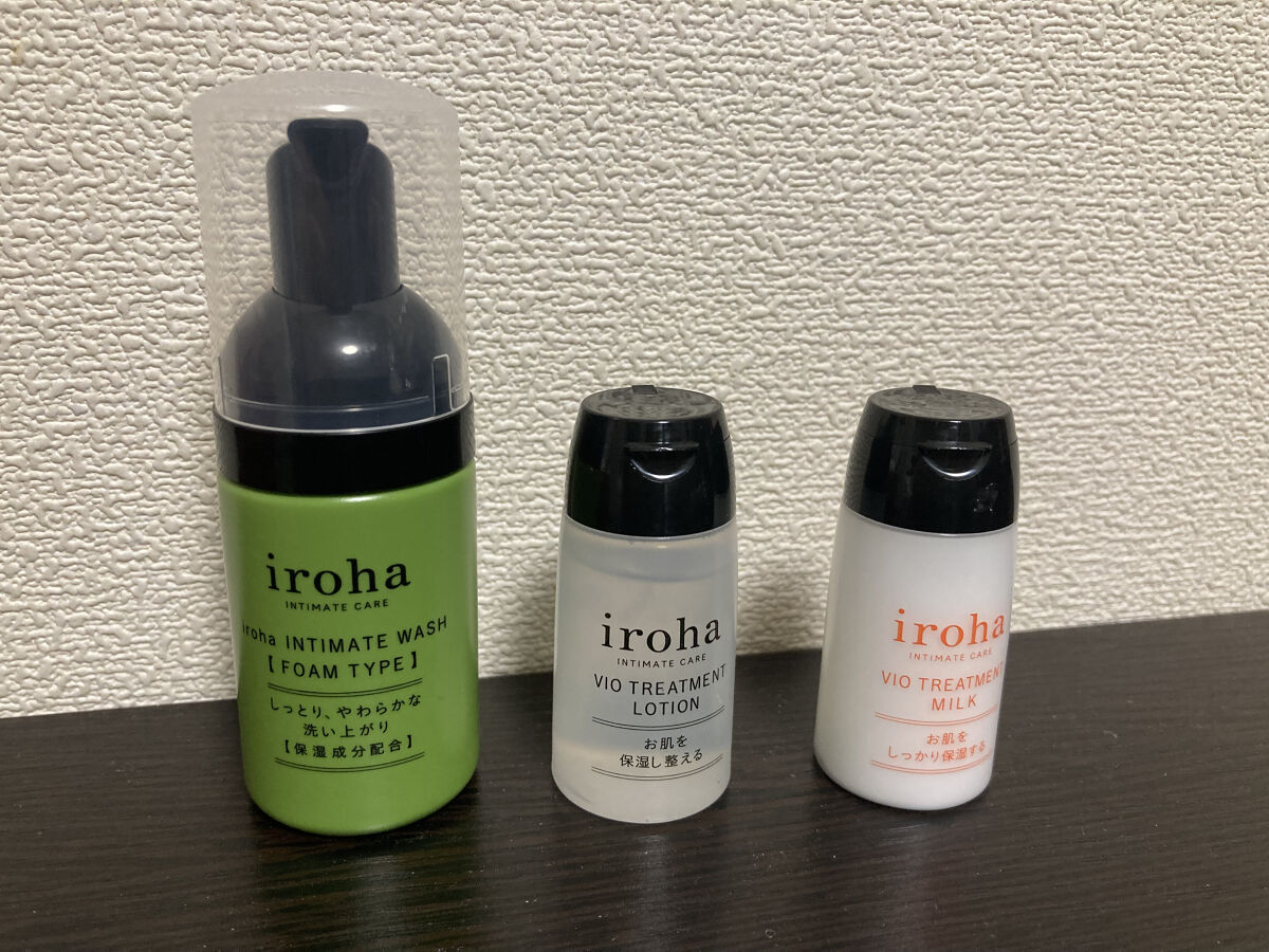イロハ インティメート ケアトライアル セット/iroha INTIMATE CARE/デリケートゾーンケアを使ったクチコミ（1枚目）