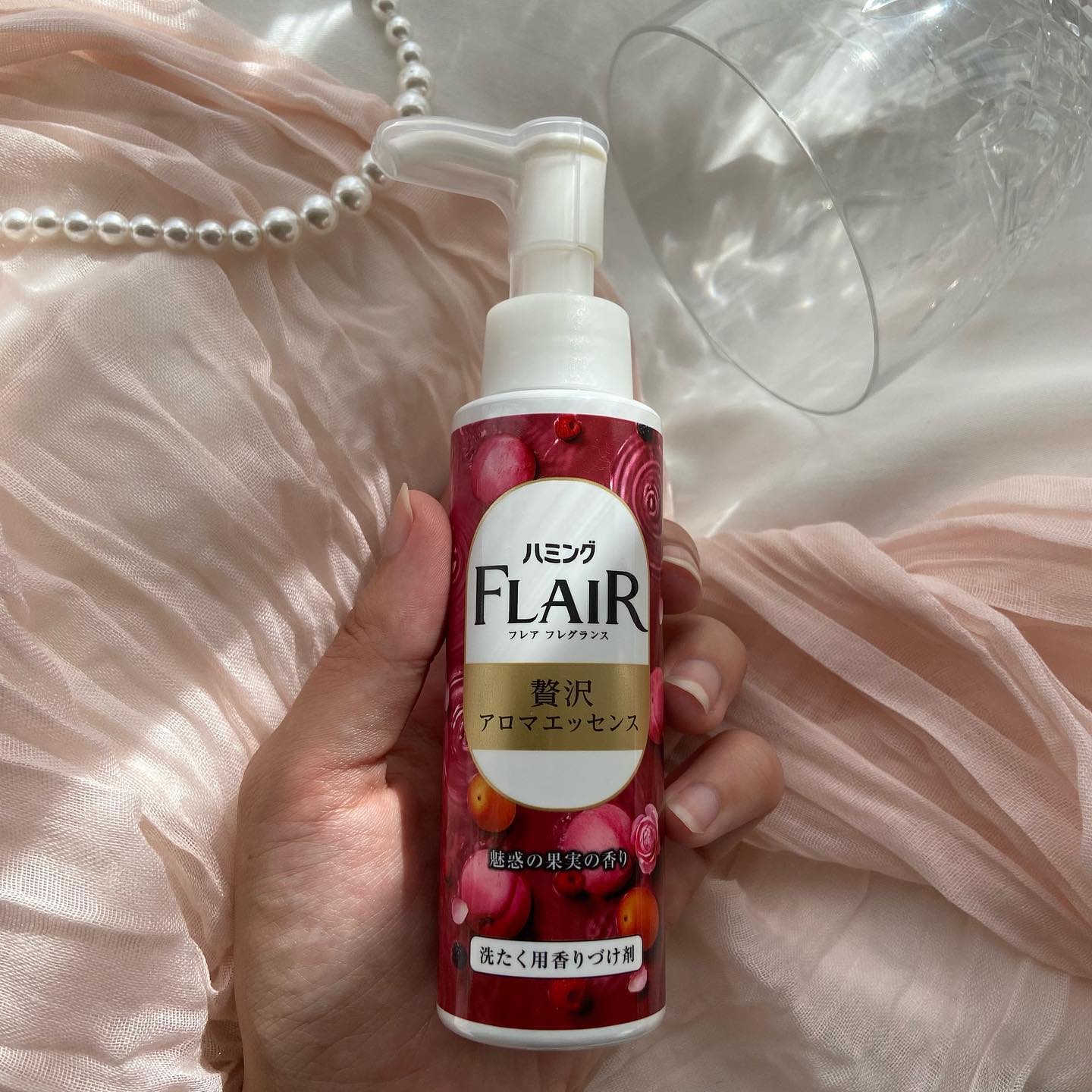 ハミングフレアフレグランス　贅沢アロマエッセンス　魅惑の果実/ハミングフレア/その他ランドリー用品を使ったクチコミ（2枚目）