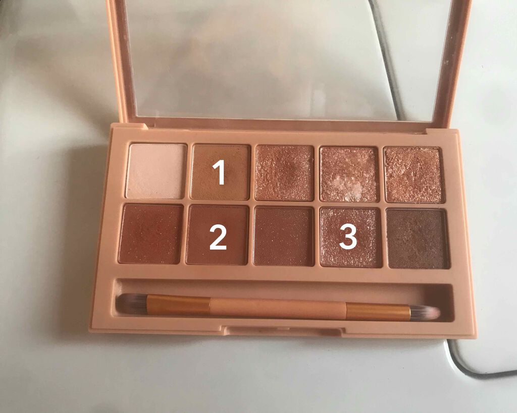 フォルミングエッジアイズ/KATE/アイシャドウパレットを使ったクチコミ(3枚目)