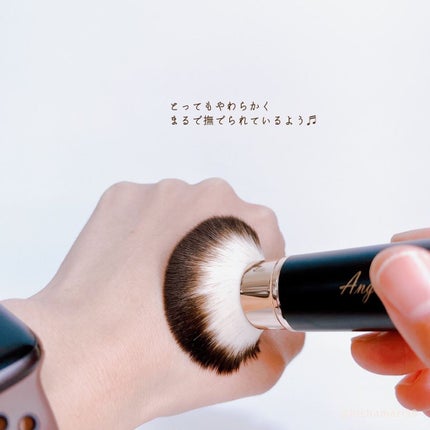 2way メイクブラシ/Angalo/メイクブラシを使ったクチコミ(4枚目)