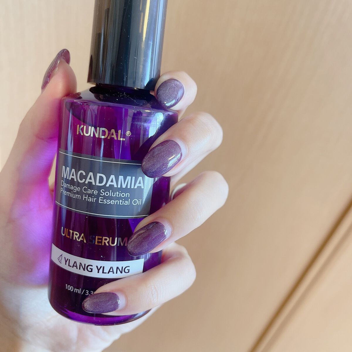クンダル マカダミア ウルトラヘアセラム /KUNDAL/ヘアオイルを使ったクチコミ（2枚目）
