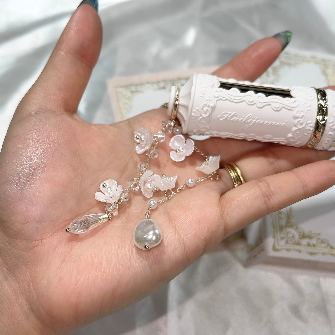 フルールロココシリーズ フラワーリップ/Kailijumei/口紅を使ったクチコミ(6枚目)