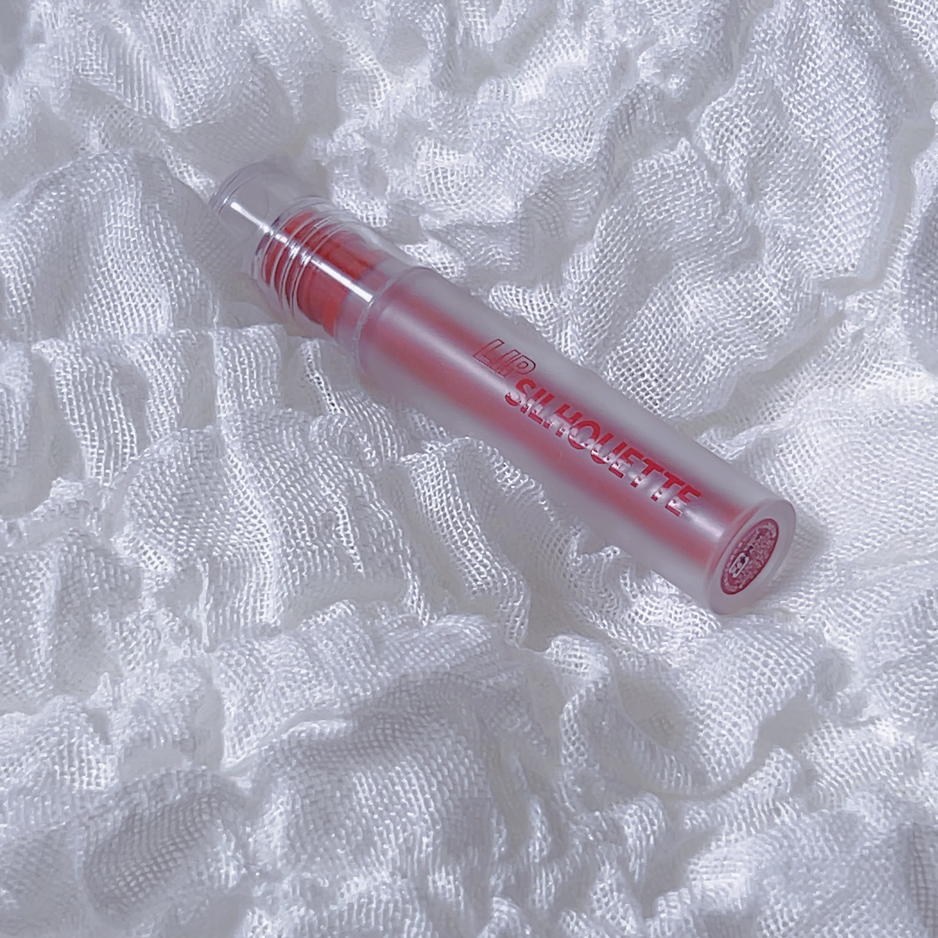 リップシルエットグロスティント 08 マキシマル レッド/i’m meme/リップティントを使ったクチコミ（1枚目）