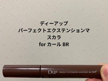 パーフェクトエクステンション マスカラ for カール/D-UP/マスカラを使ったクチコミ（1枚目）