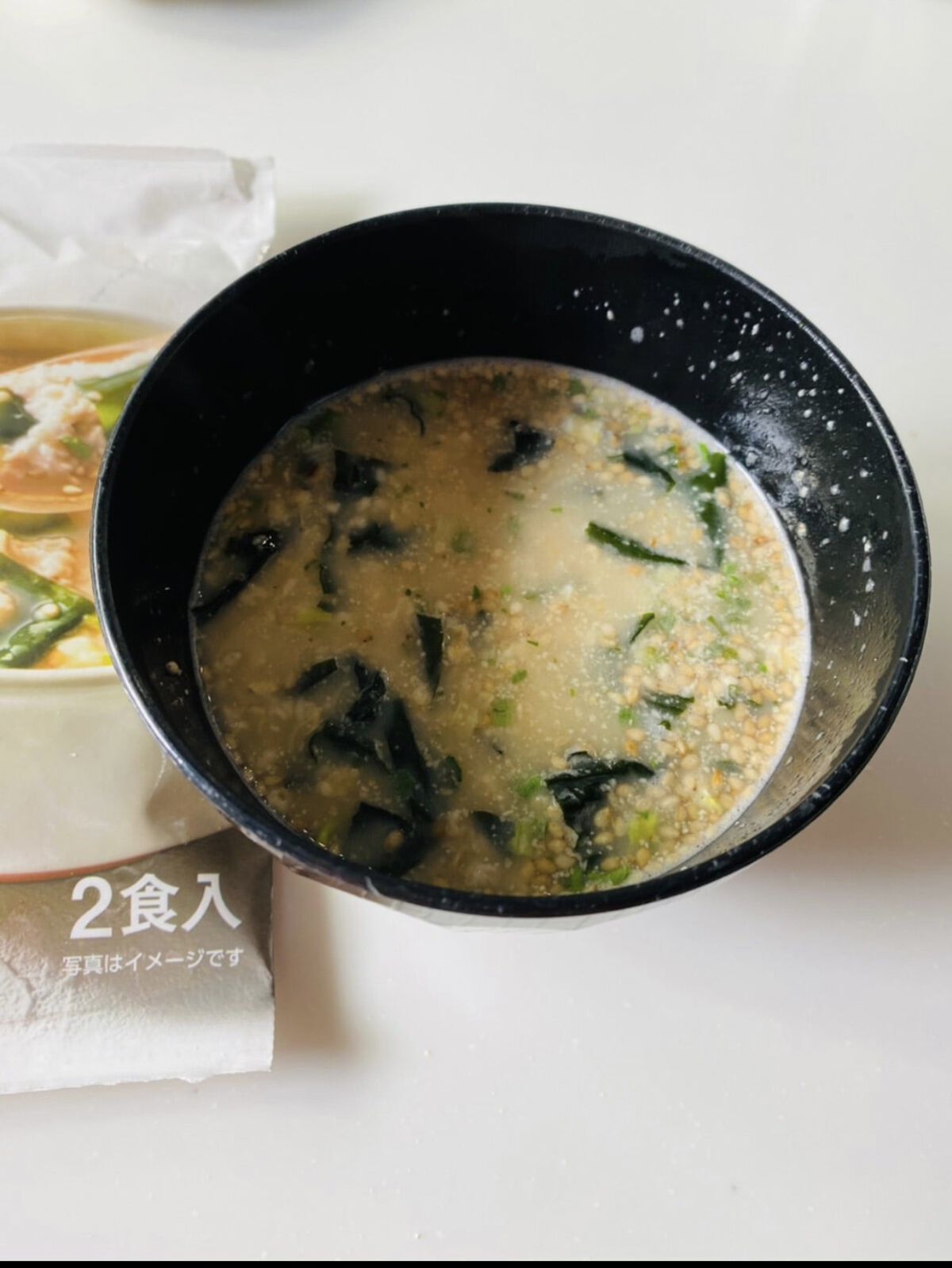 食べるオートミールスープ/リケン/オートミールを使ったクチコミ（3枚目）