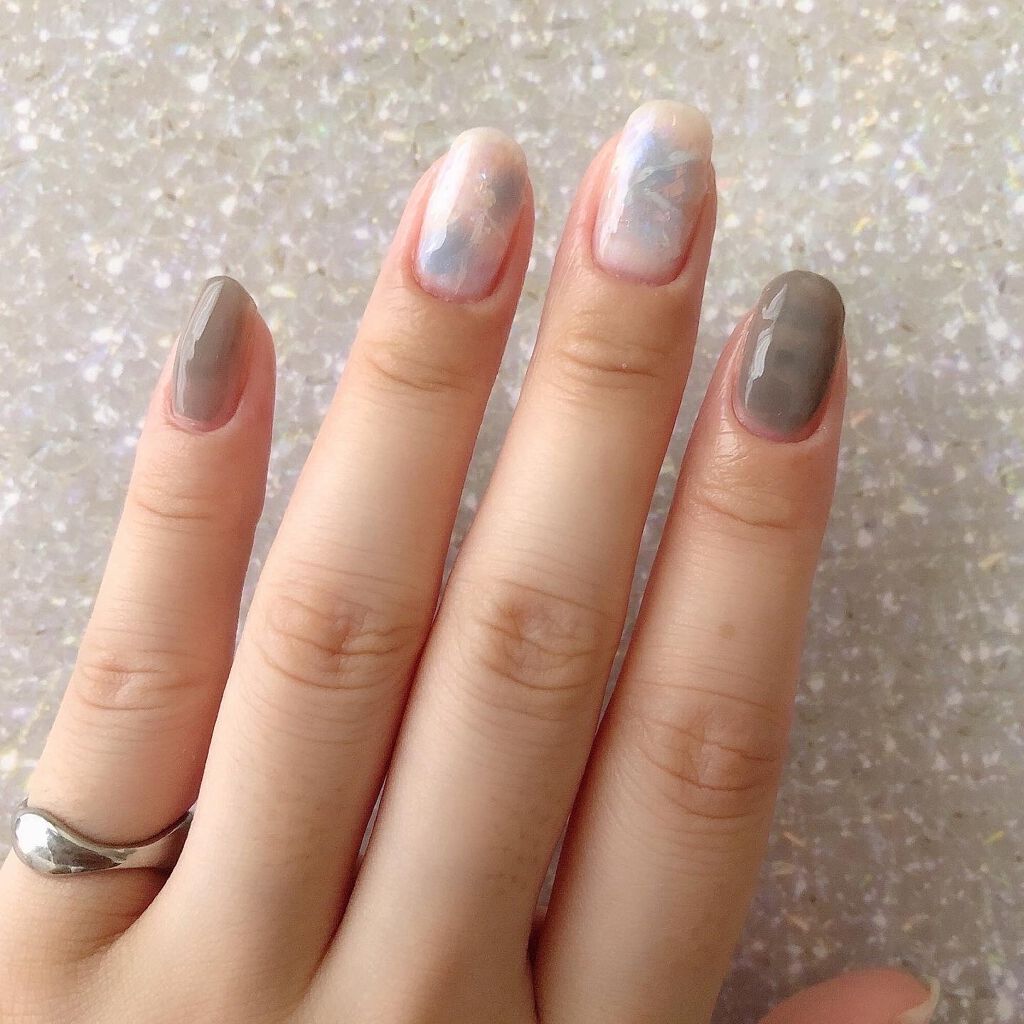 ネイルエナメル ピコ 03 ひこうき雲/SHISEIDO/マニキュアを使ったクチコミ（2枚目）