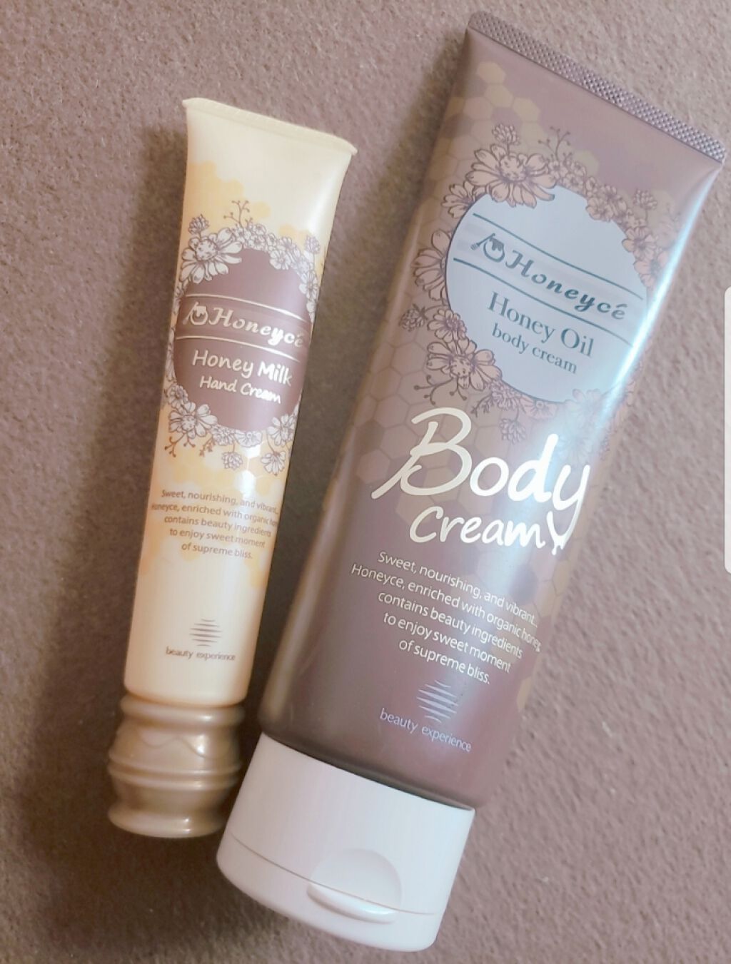 ハニーオイル ボディクリーム/ハニーチェ/ボディクリームを使ったクチコミ（2枚目）