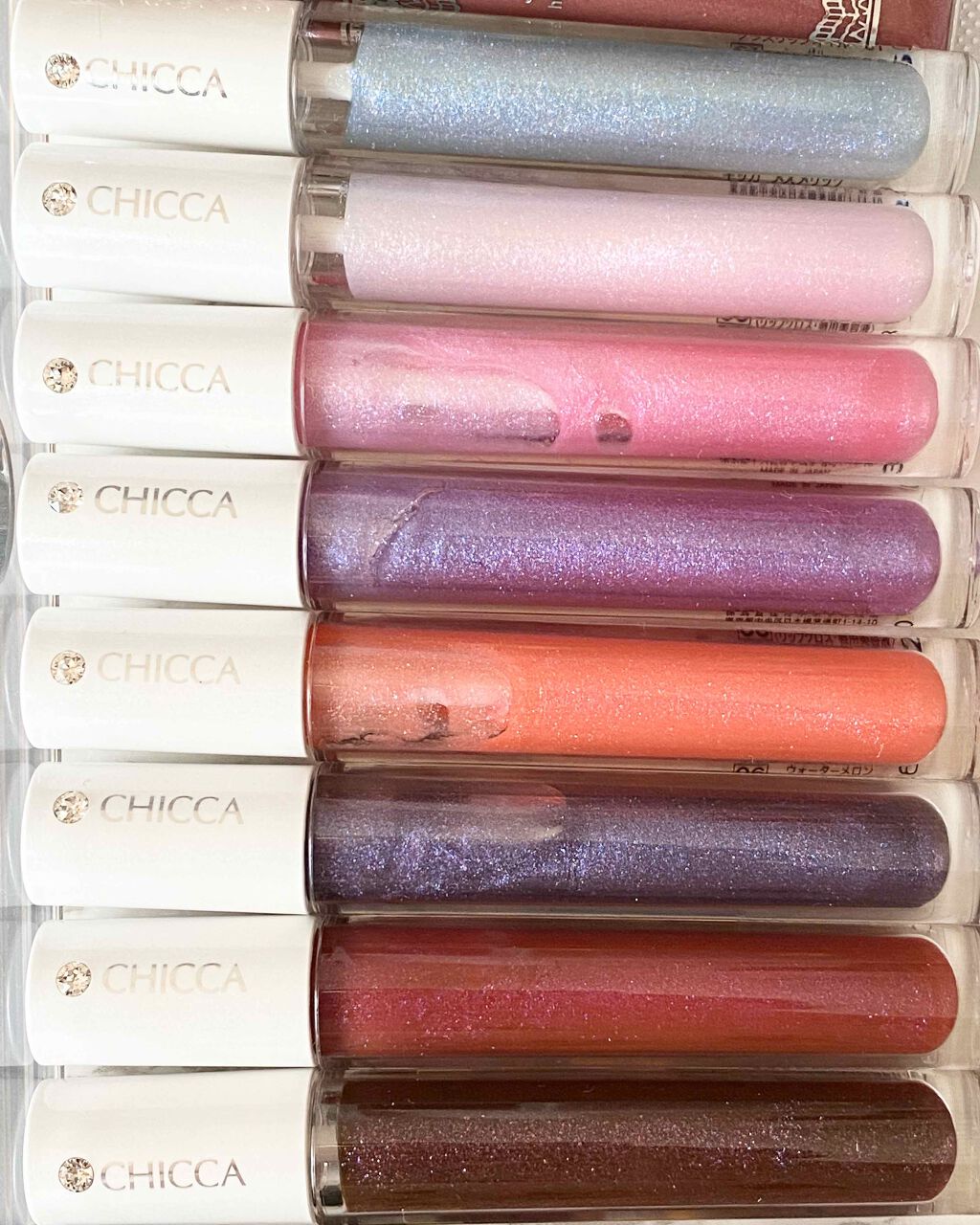 メスメリック グラスリップオイル/CHICCA/リップグロスを使ったクチコミ(1枚目)