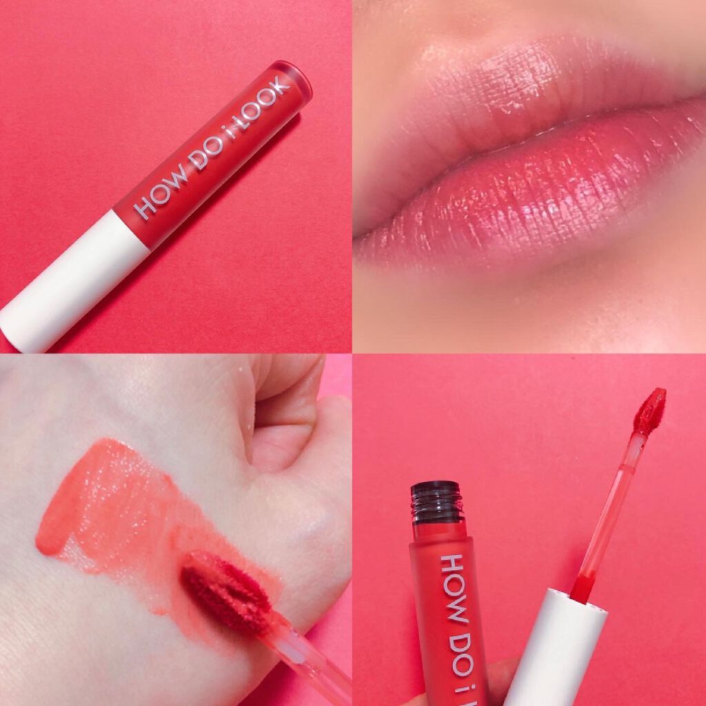 エマルジョンリップティント 001/HOWDOiLOOK/リップティントを使ったクチコミ（1枚目）