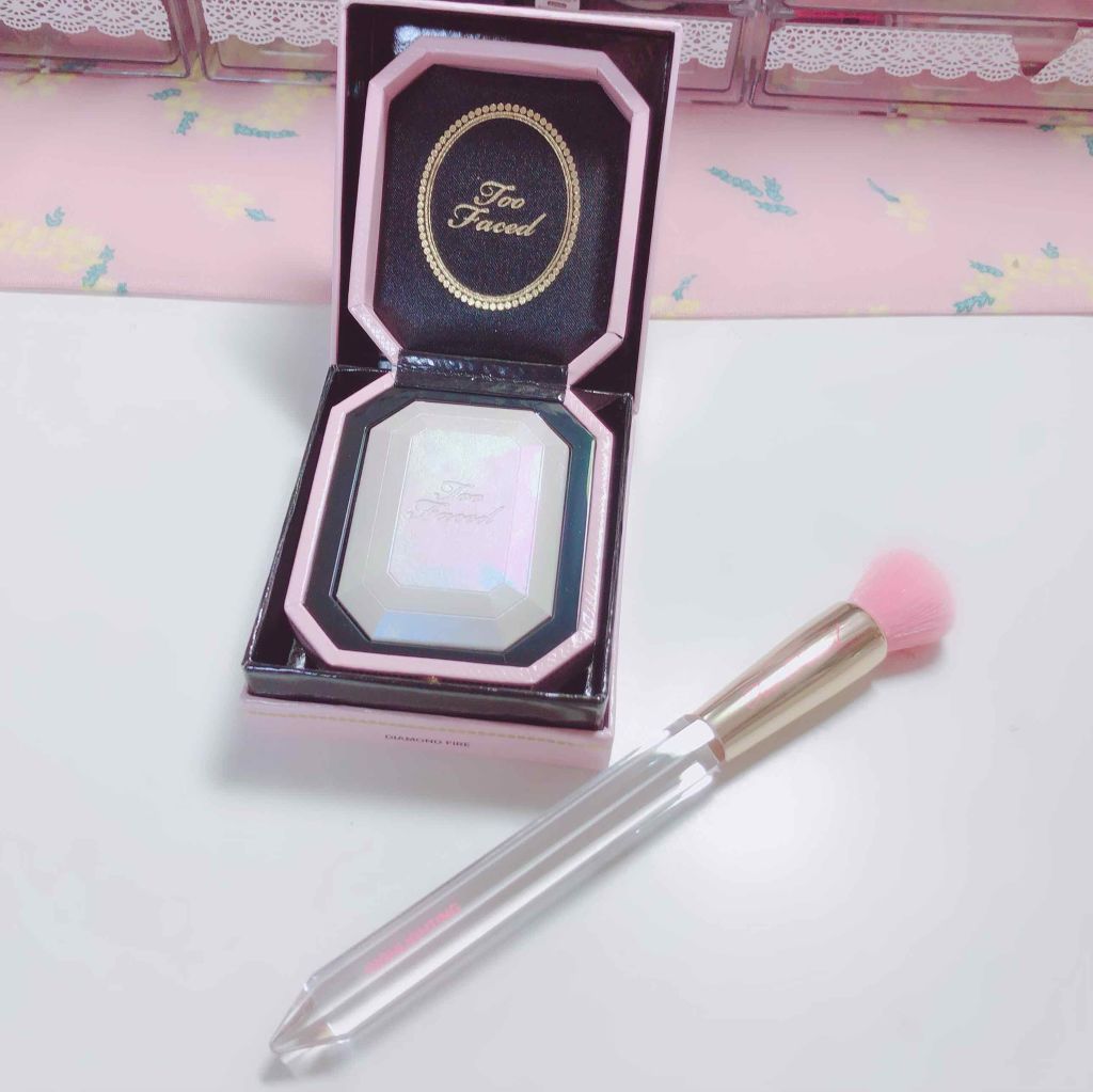 ダイヤモンドライト マルチユース ハイライター/Too Faced/パウダーハイライトを使ったクチコミ(2枚目)