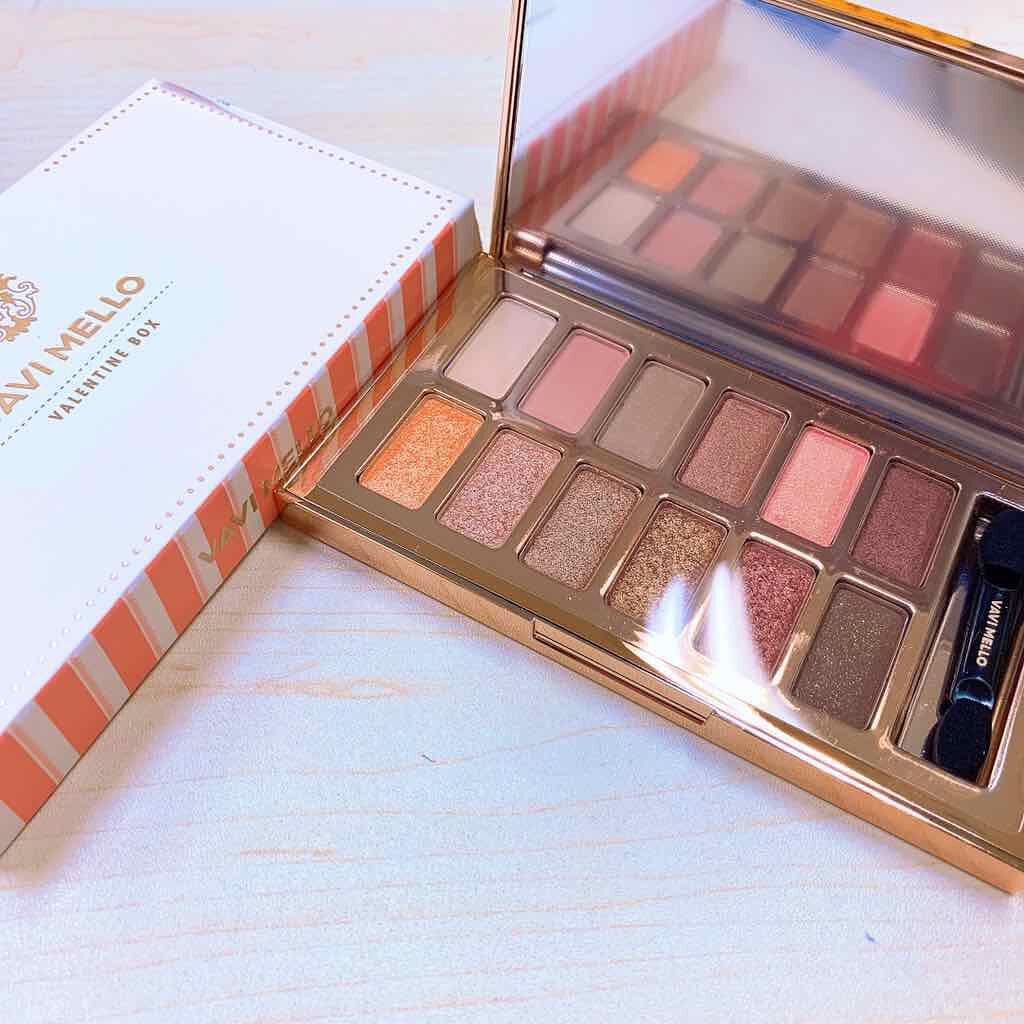 バレンタインボックス/VAVI MELLO/アイシャドウパレットを使ったクチコミ(1枚目)