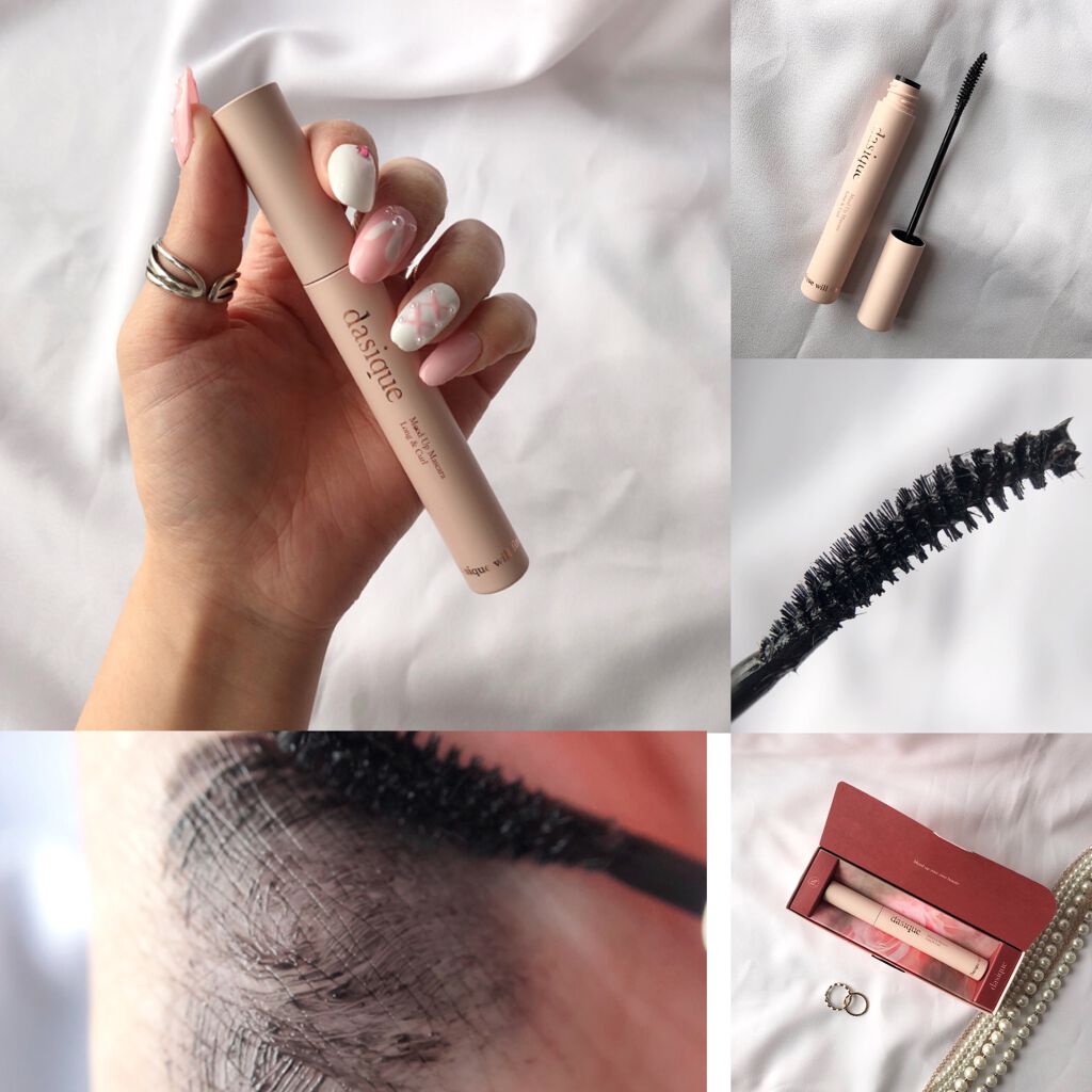 ムードアップマスカラ ロング&カール/dasique/マスカラを使ったクチコミ（3枚目）