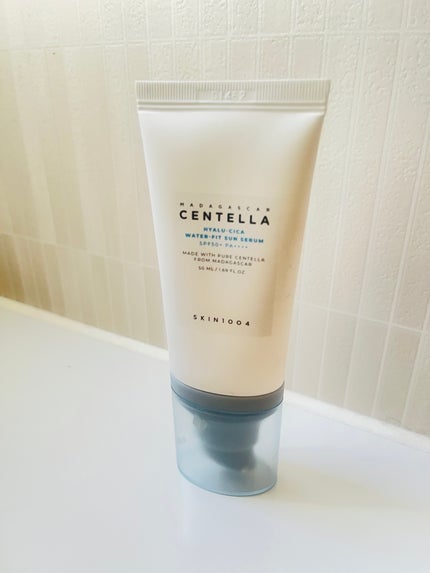 ヒアルーシカ ウォーターフィット サンセラム/SKIN1004/日焼け止めローションを使ったクチコミ(1枚目)