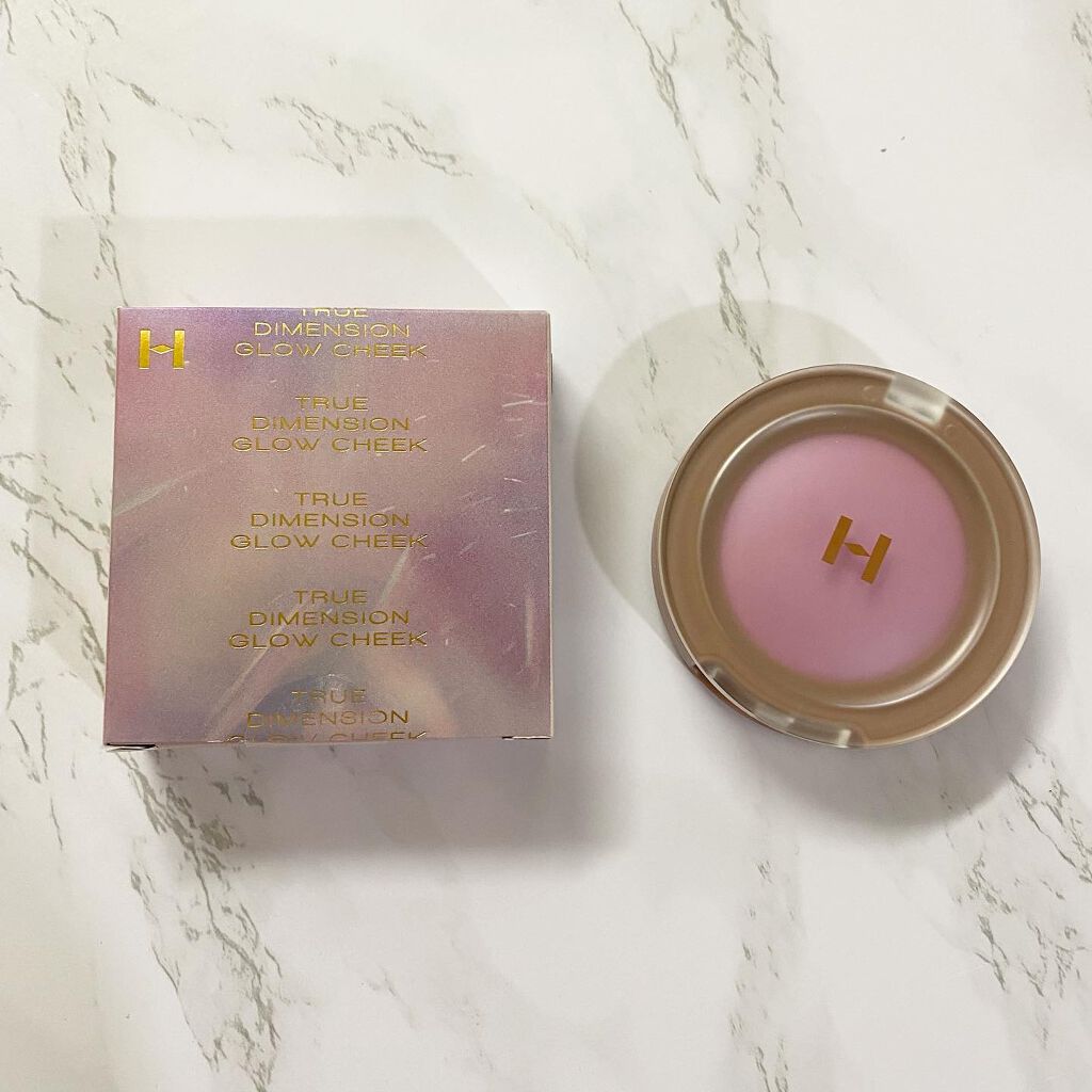 トゥルーディメンショングロウチーク/hince/パウダーチークを使ったクチコミ（1枚目）