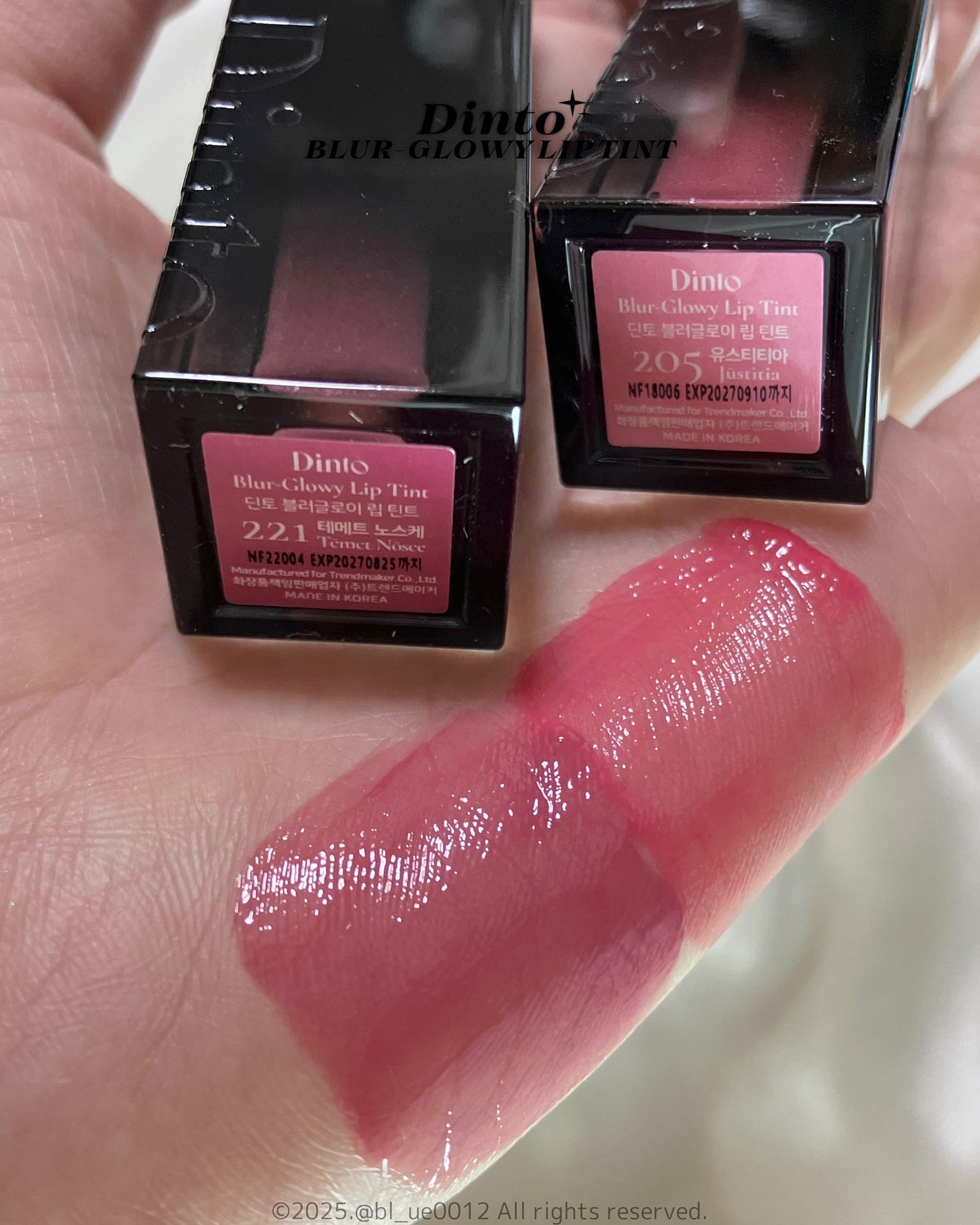 ブラーグロイリップティント/Dinto/リップティントを使ったクチコミ(6枚目)