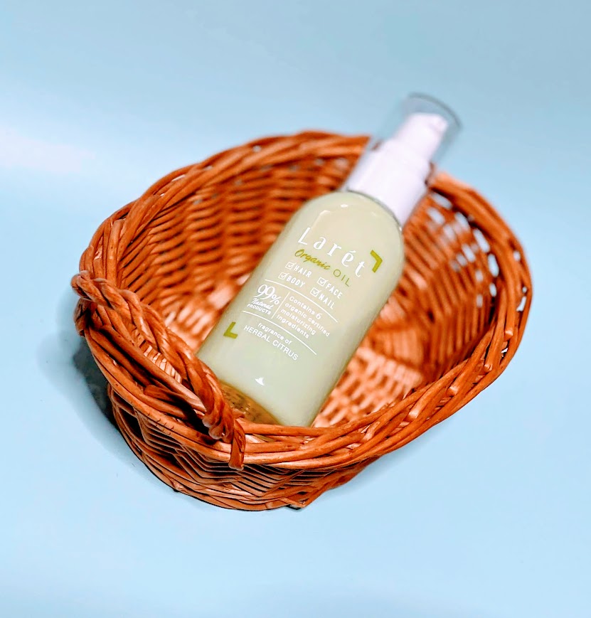 オーガニックオイル/Laret/ヘアオイルを使ったクチコミ（1枚目）